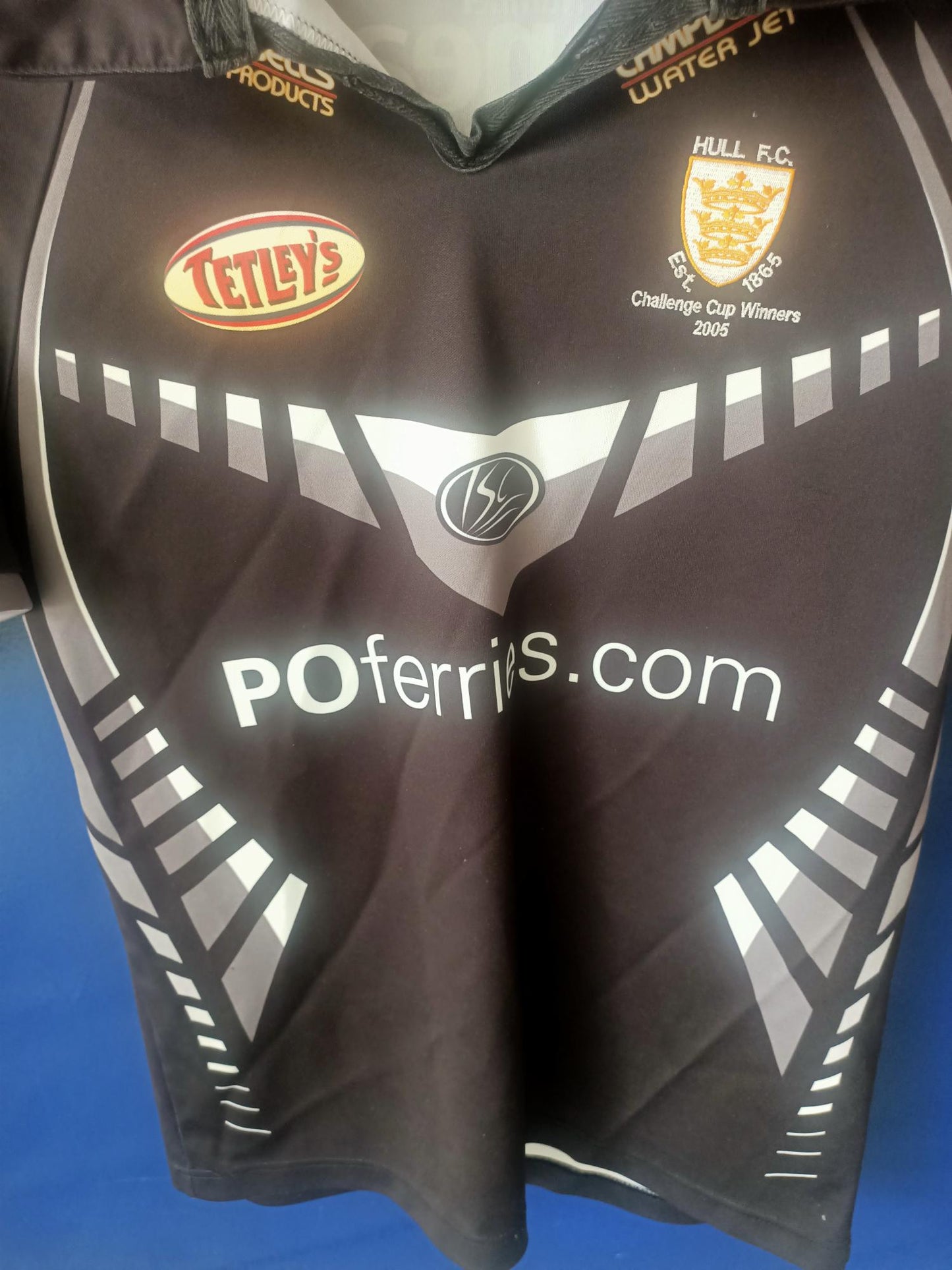 Hull FC 2006 Rugby away shirt (Small)