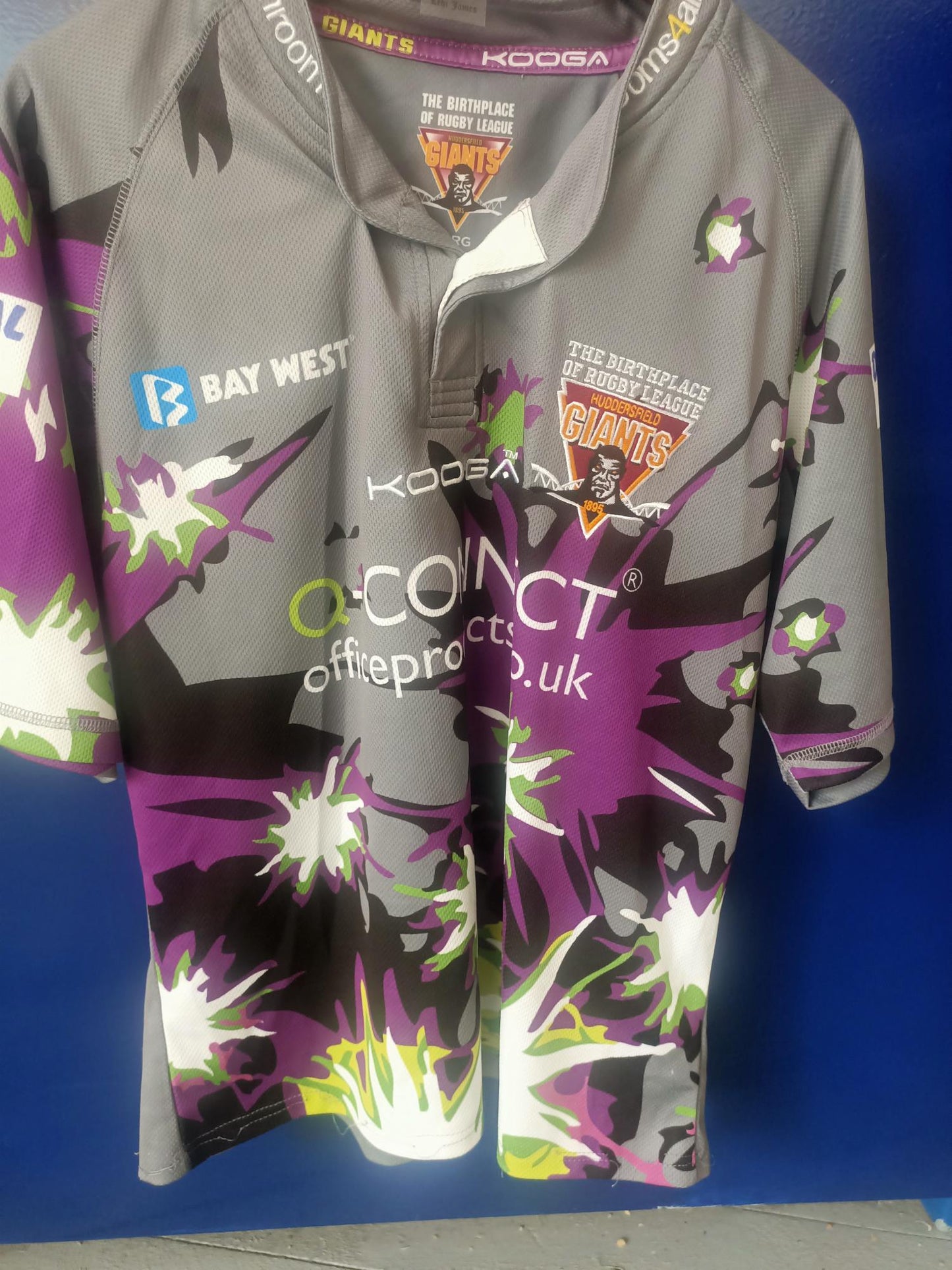 Huddersfield Giants 2012 Rugby Shirt Away (Large)