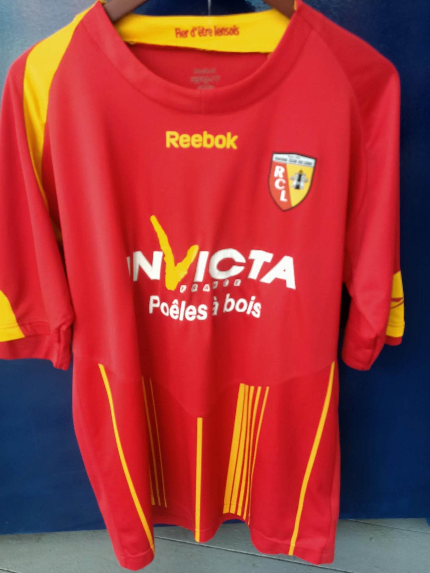 RC Lens 2009-2010 Home Shirt (Medium)