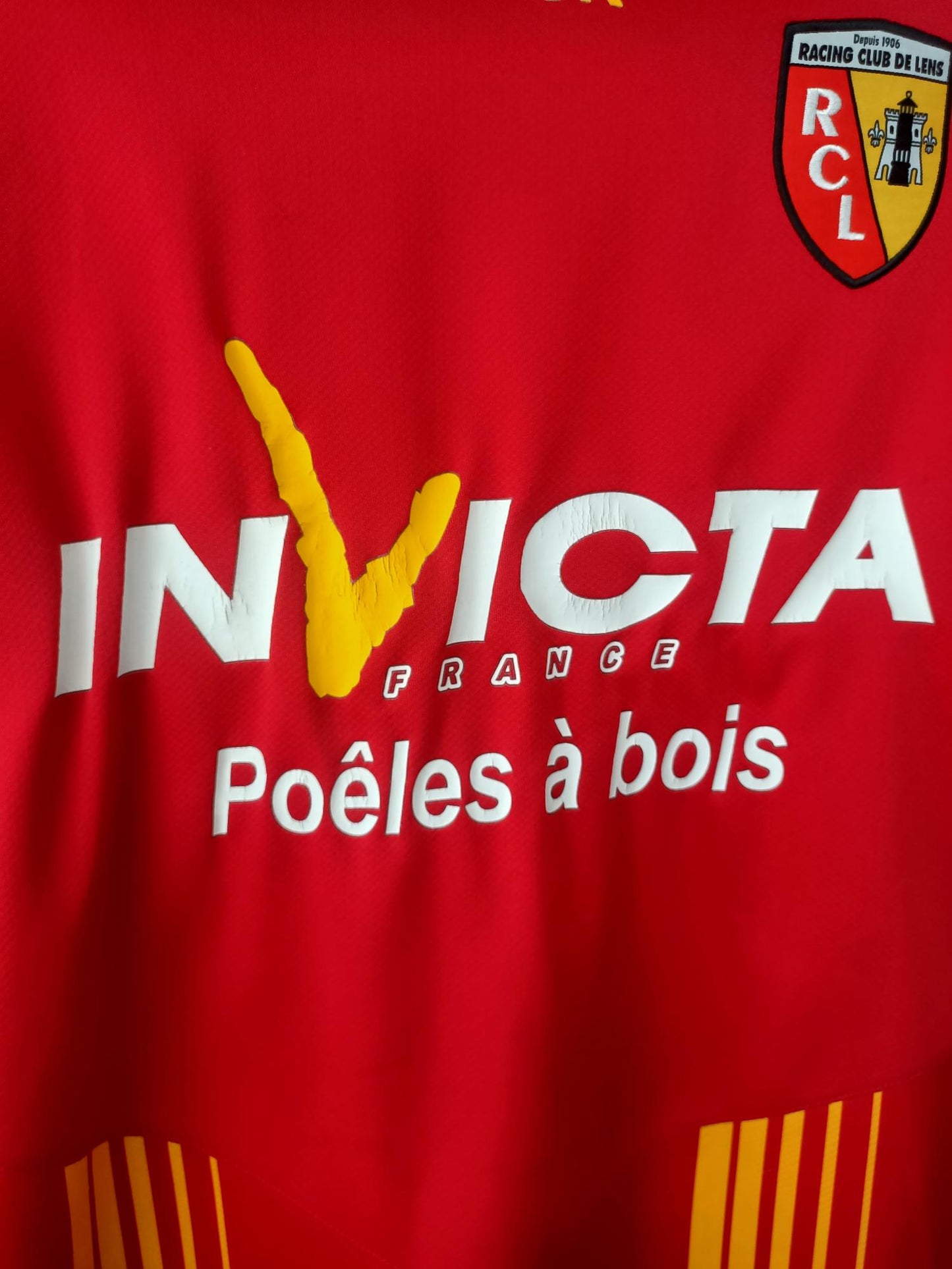 RC Lens 2009-2010 Home Shirt (Medium)
