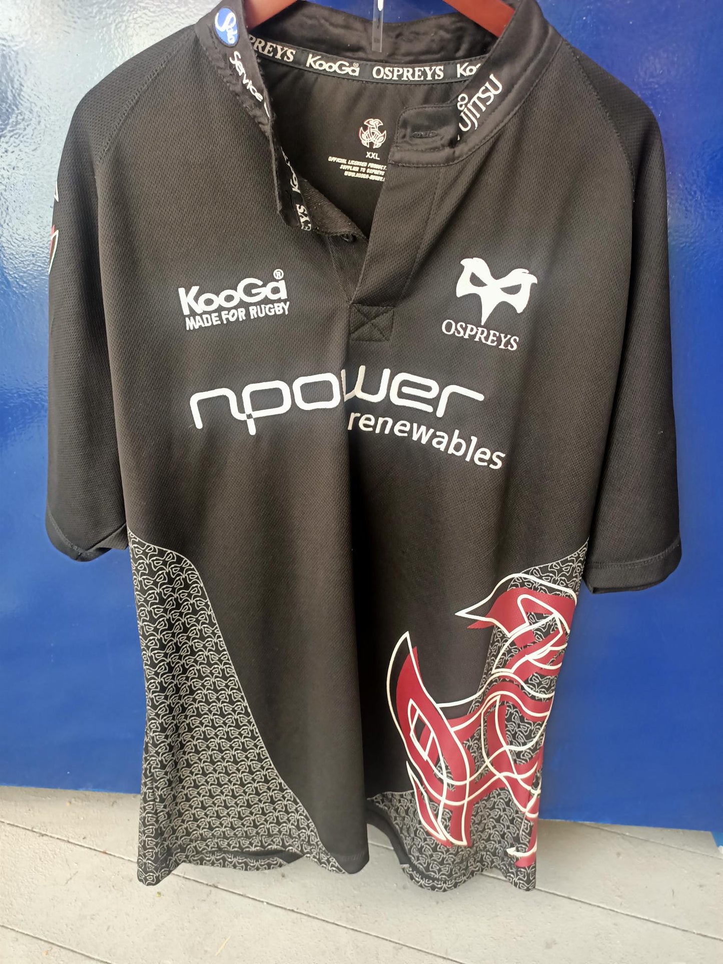 Ospreys 2008-2009 Home Shirt (XXL)