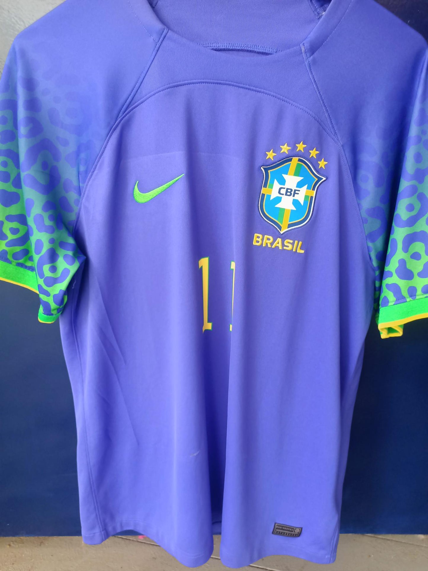 Brazil 2022 Away Shirt (Raphina)