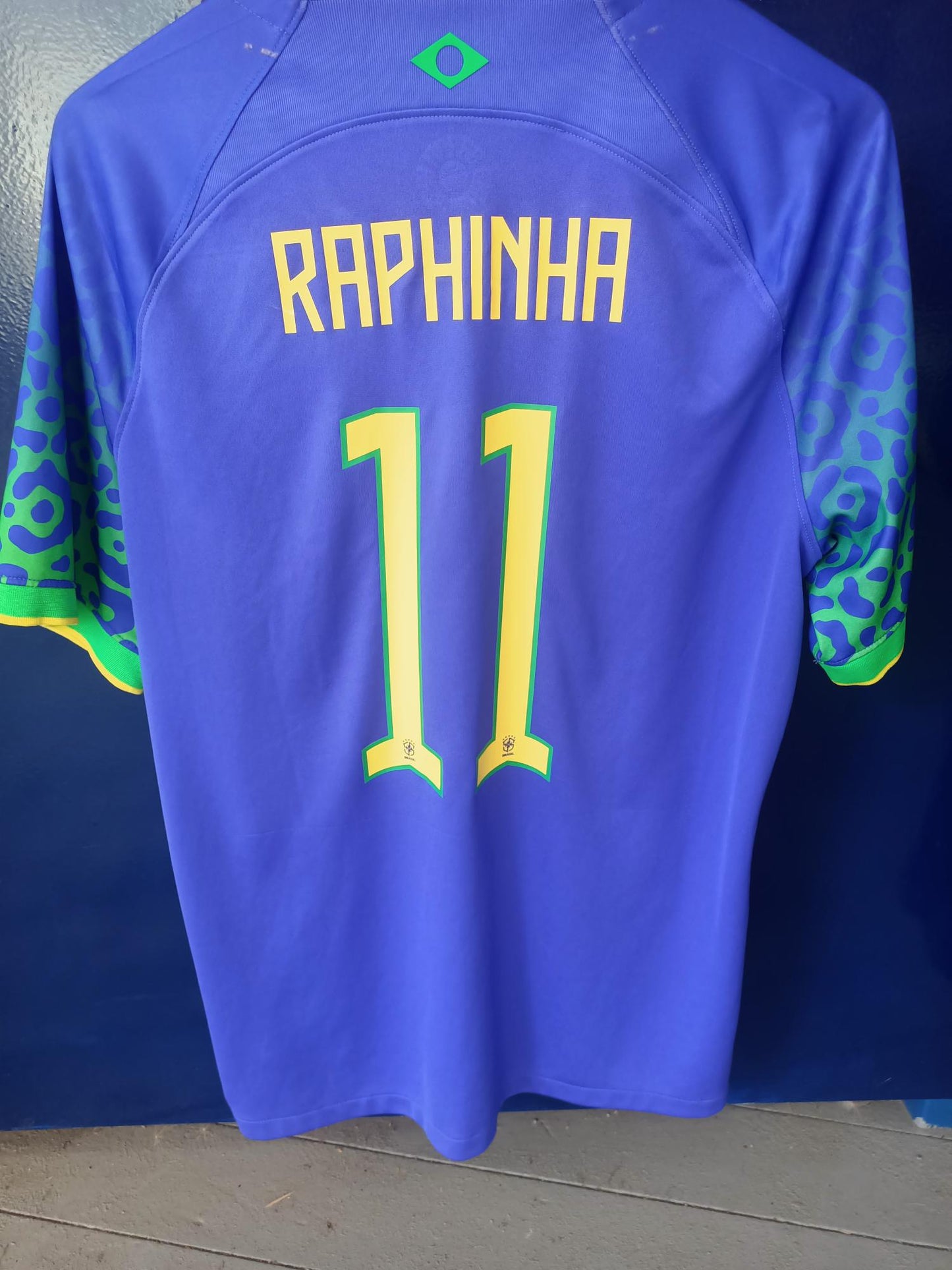 Brazil 2022 Away Shirt (Raphina)