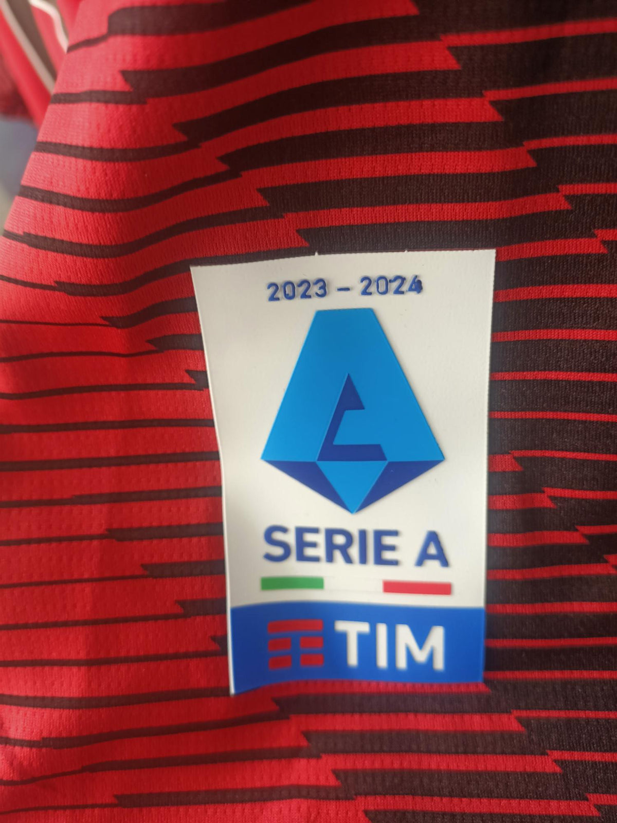 Ac Milan 2023/2024 Home Shirt (Giroud Serie A Patch)