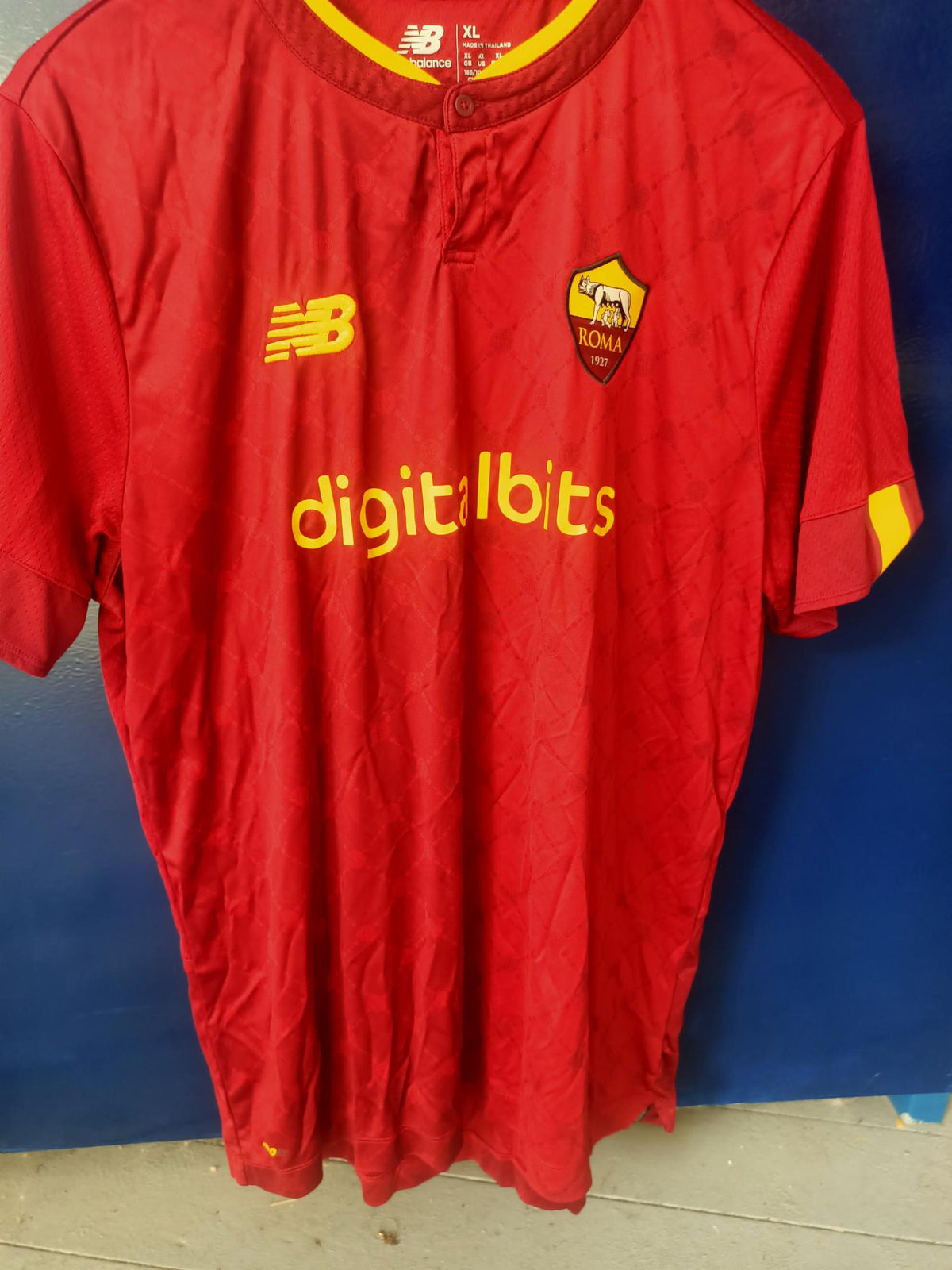 Roma 2022/2023 home Shirt (Dybala Serie A Patch)