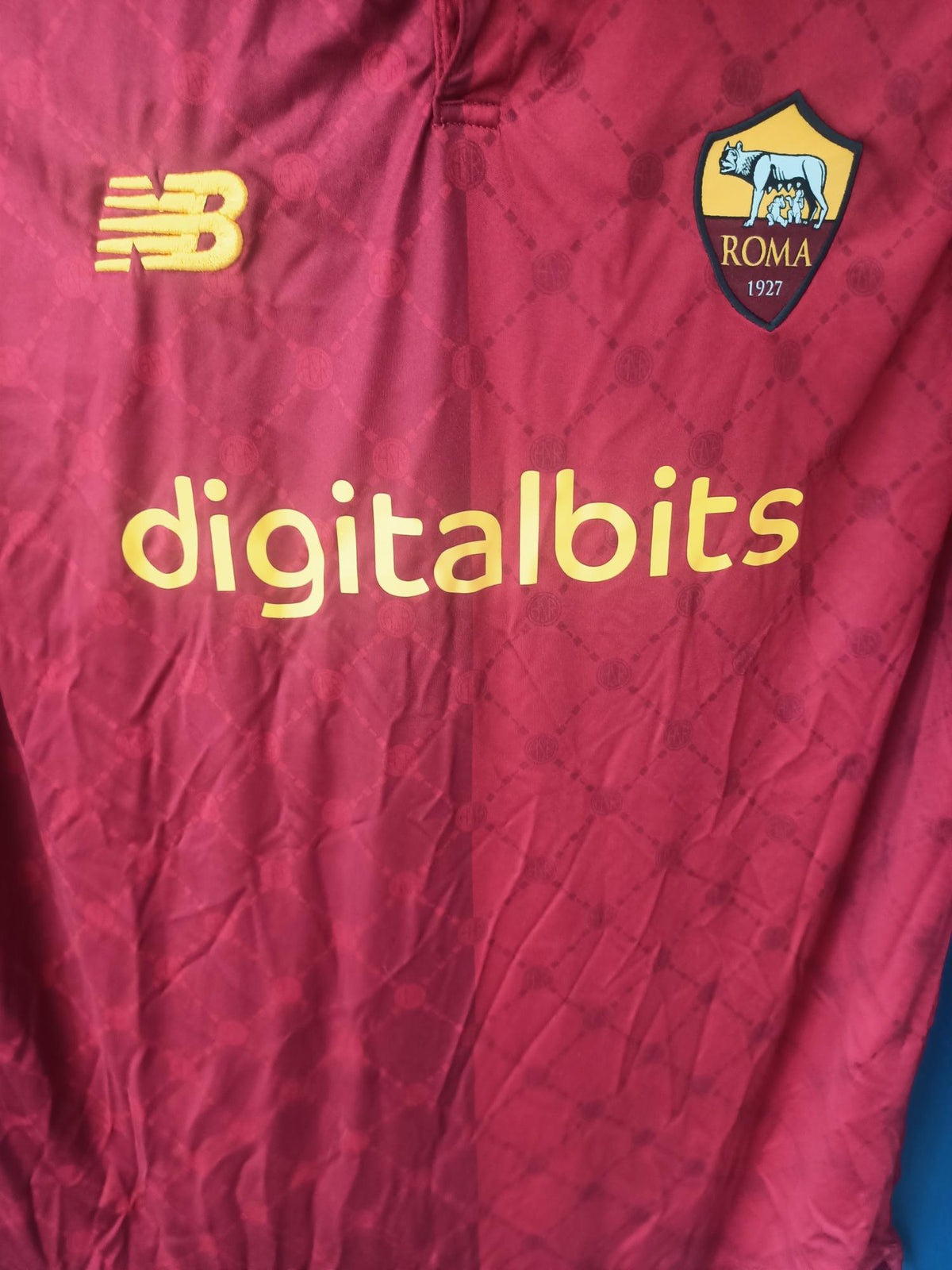 Roma 2022/2023 home Shirt (Dybala Serie A Patch)