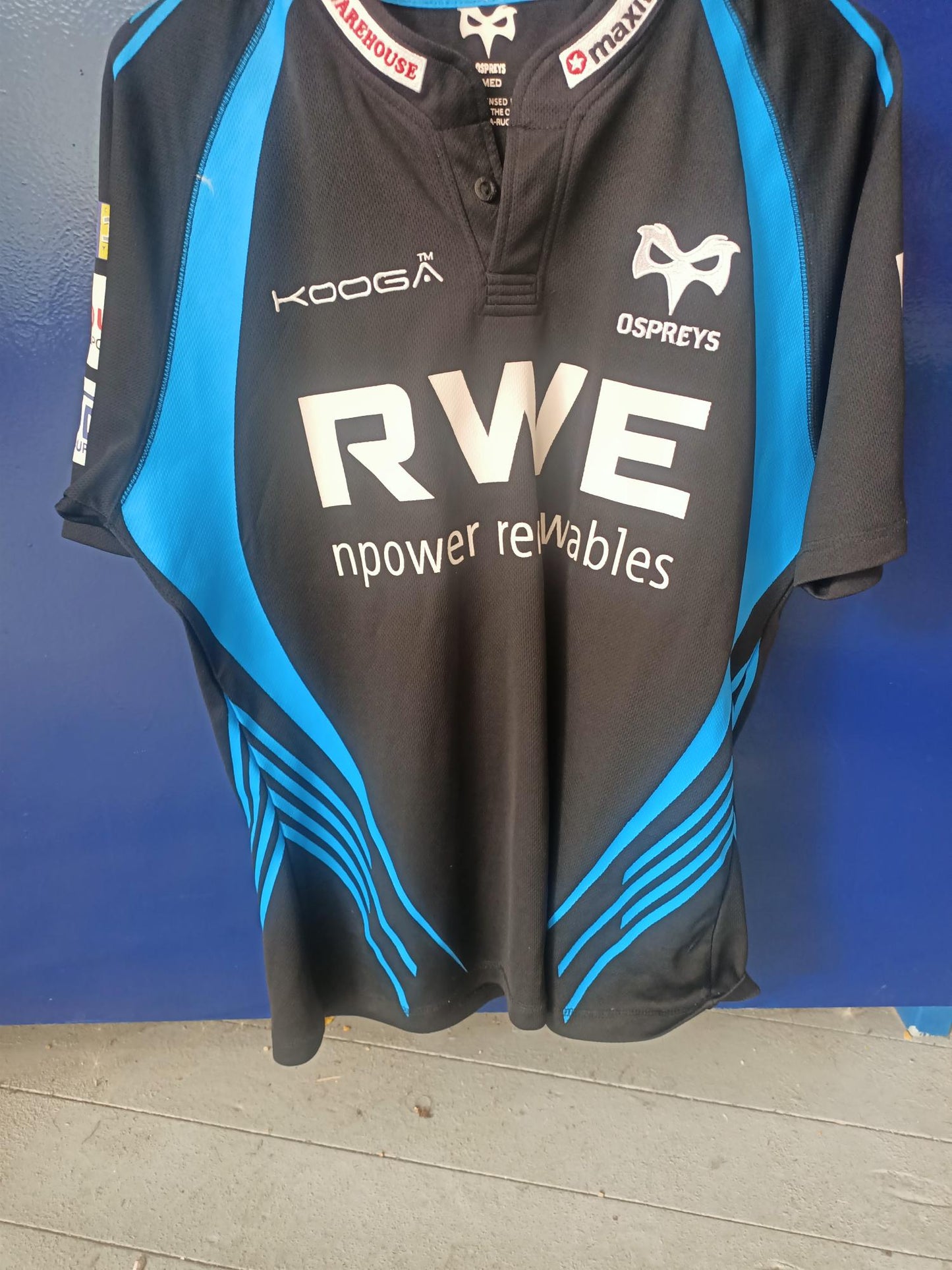 Ospreys 2011/2012 Home shirt (Medium)