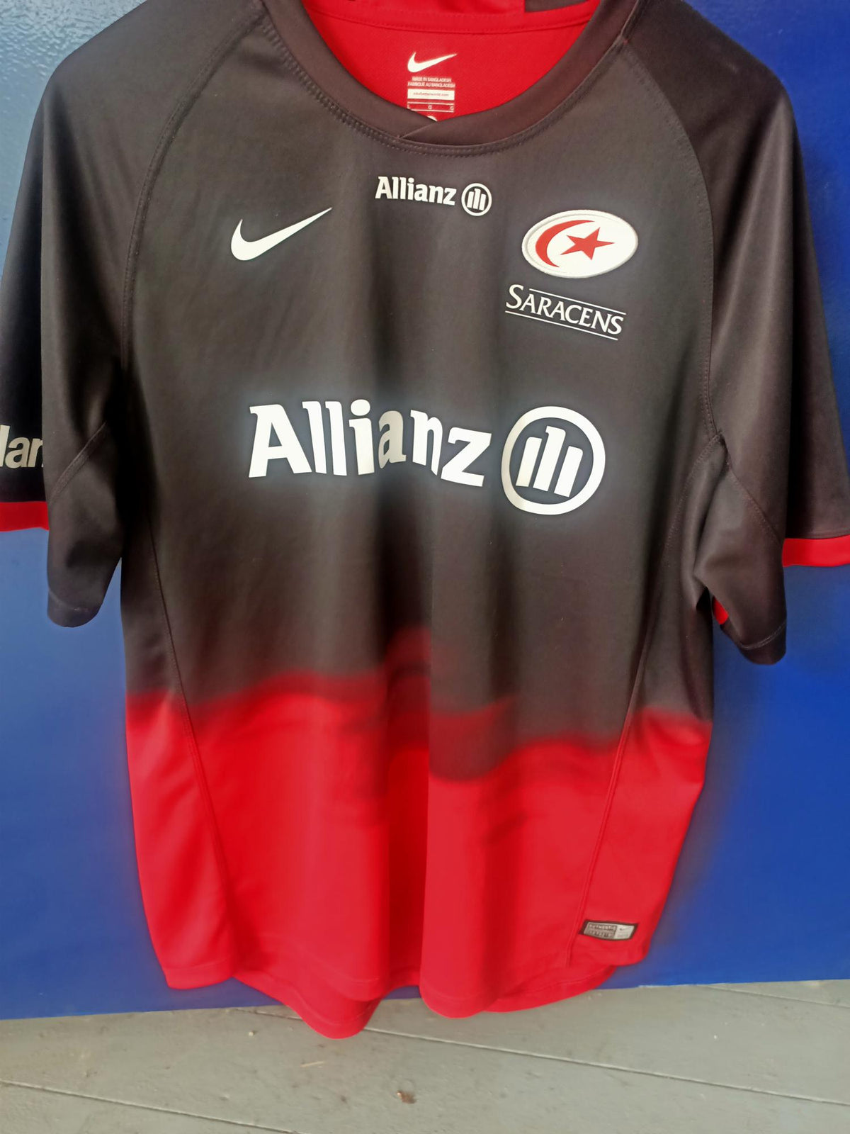 Saracens 2019 Home shirt (Large)
