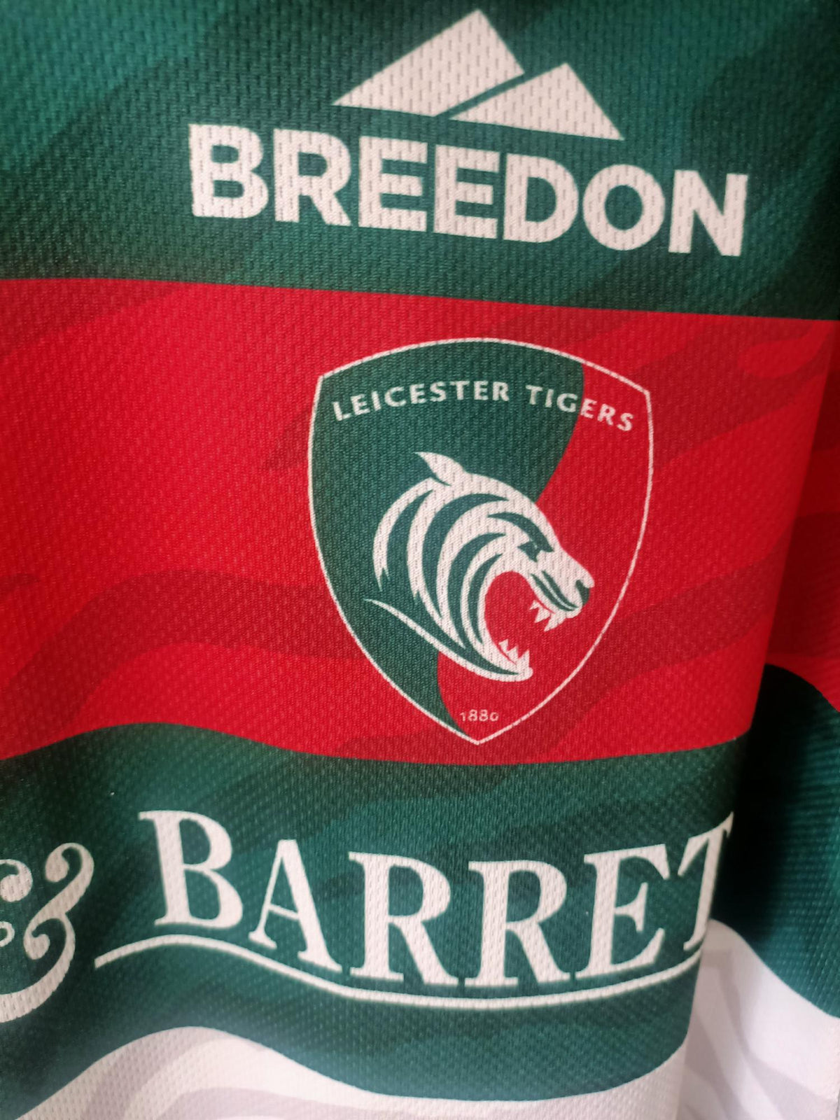 Leicester Tigers 2018/2019 Home Shirt (3XL)