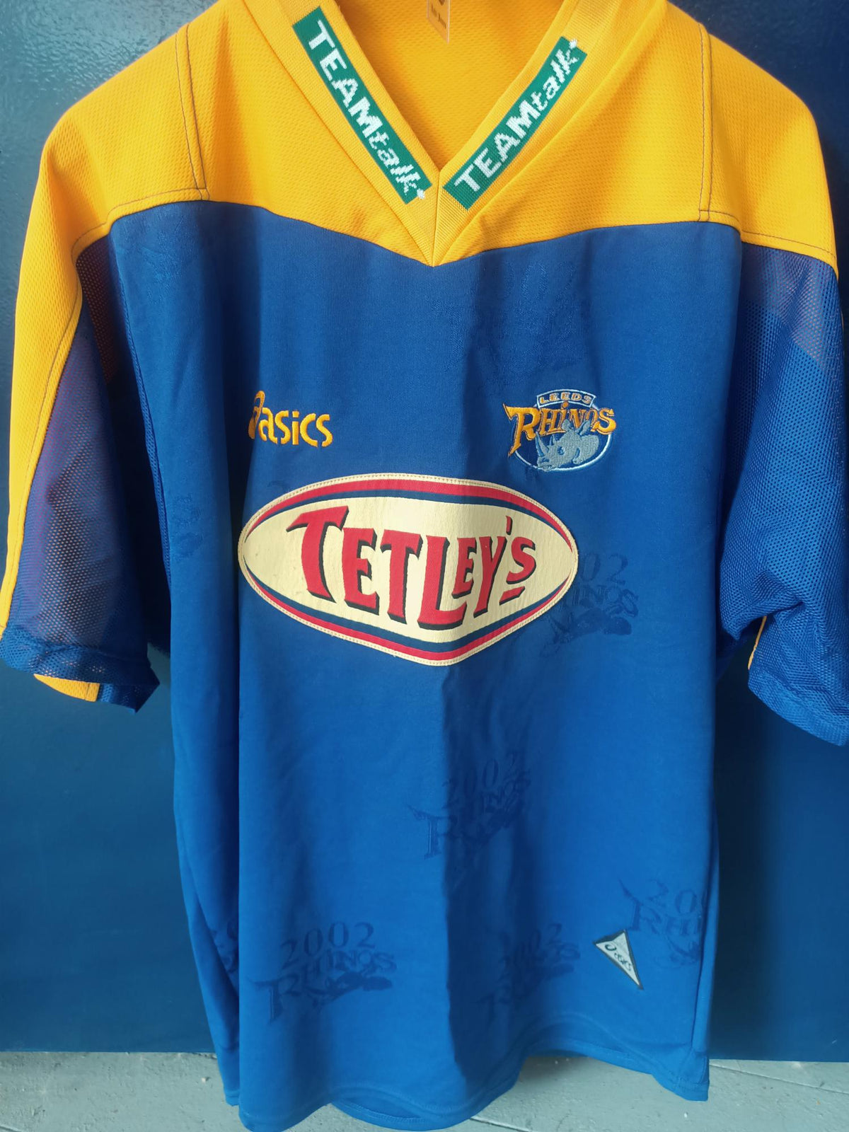 Leeds Rhinos 2002 Home Shirt (Large)