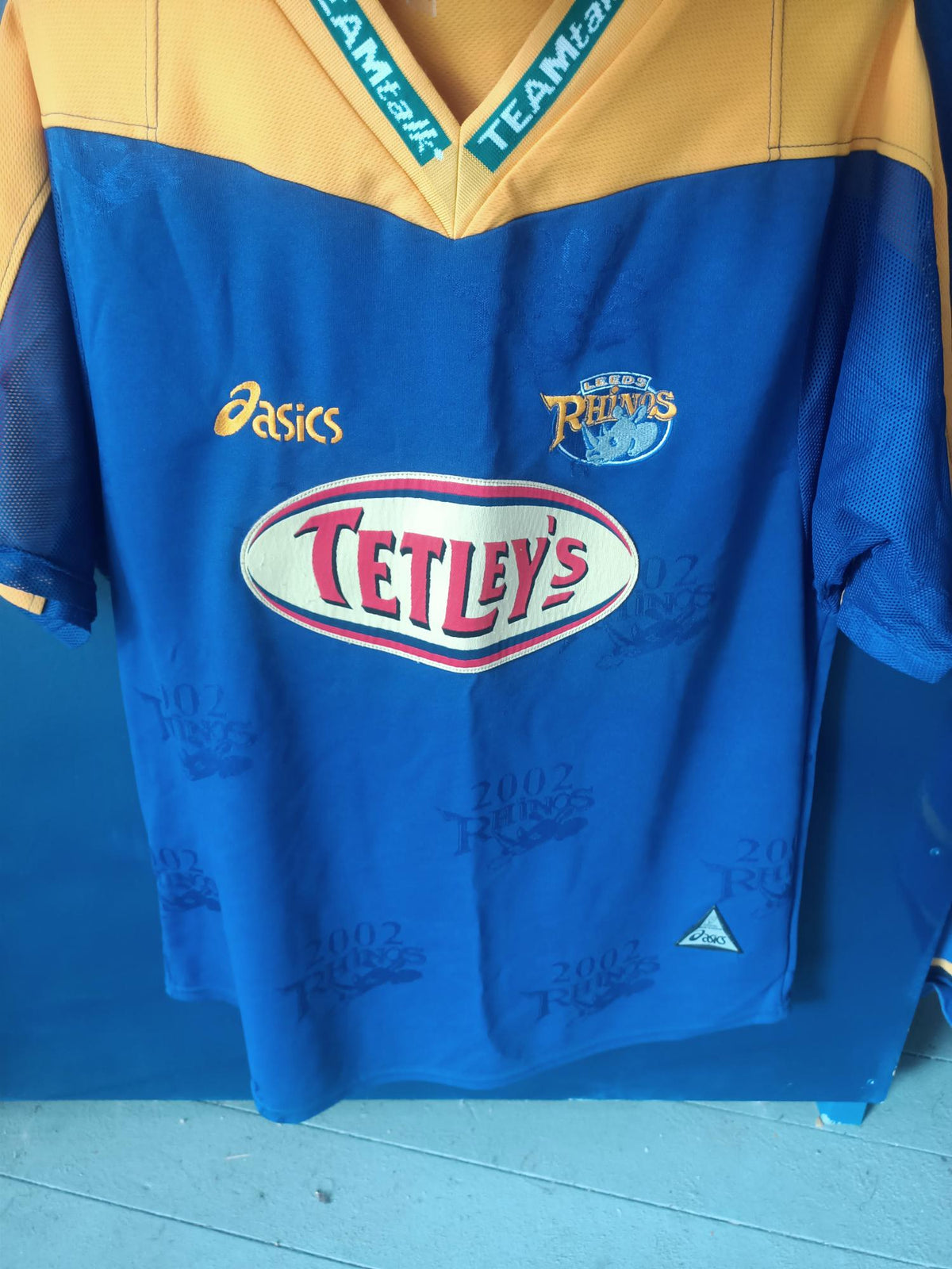 Leeds Rhinos 2002 Home Shirt (Large)