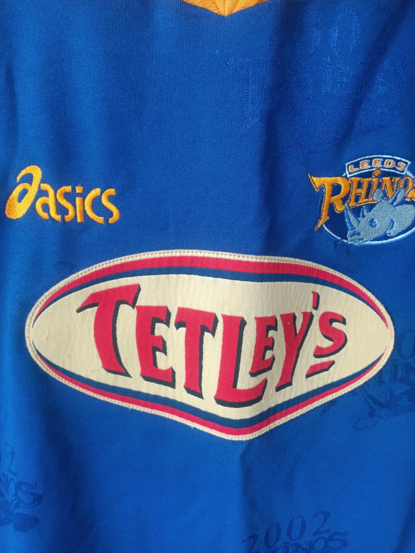 Leeds Rhinos 2002 Home Shirt (Large)