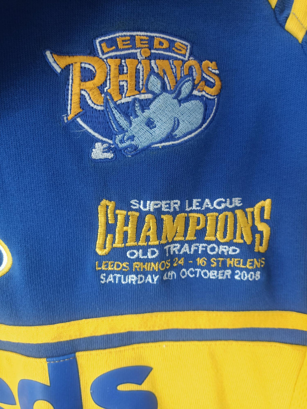 Leeds Rhinos 2008 Home Shirt (Medium) Limited Edition 60/850