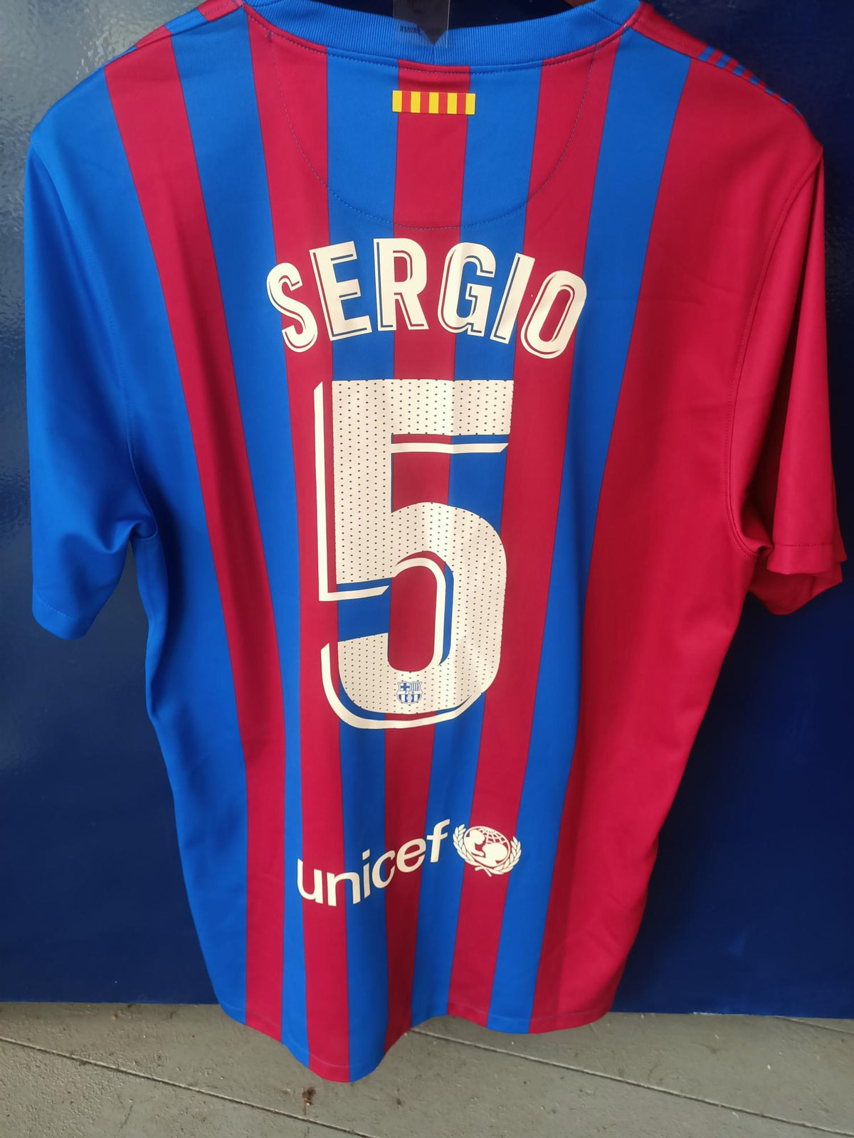 FC Barcelona 2021/2022 Home Shirt (Sergio)
