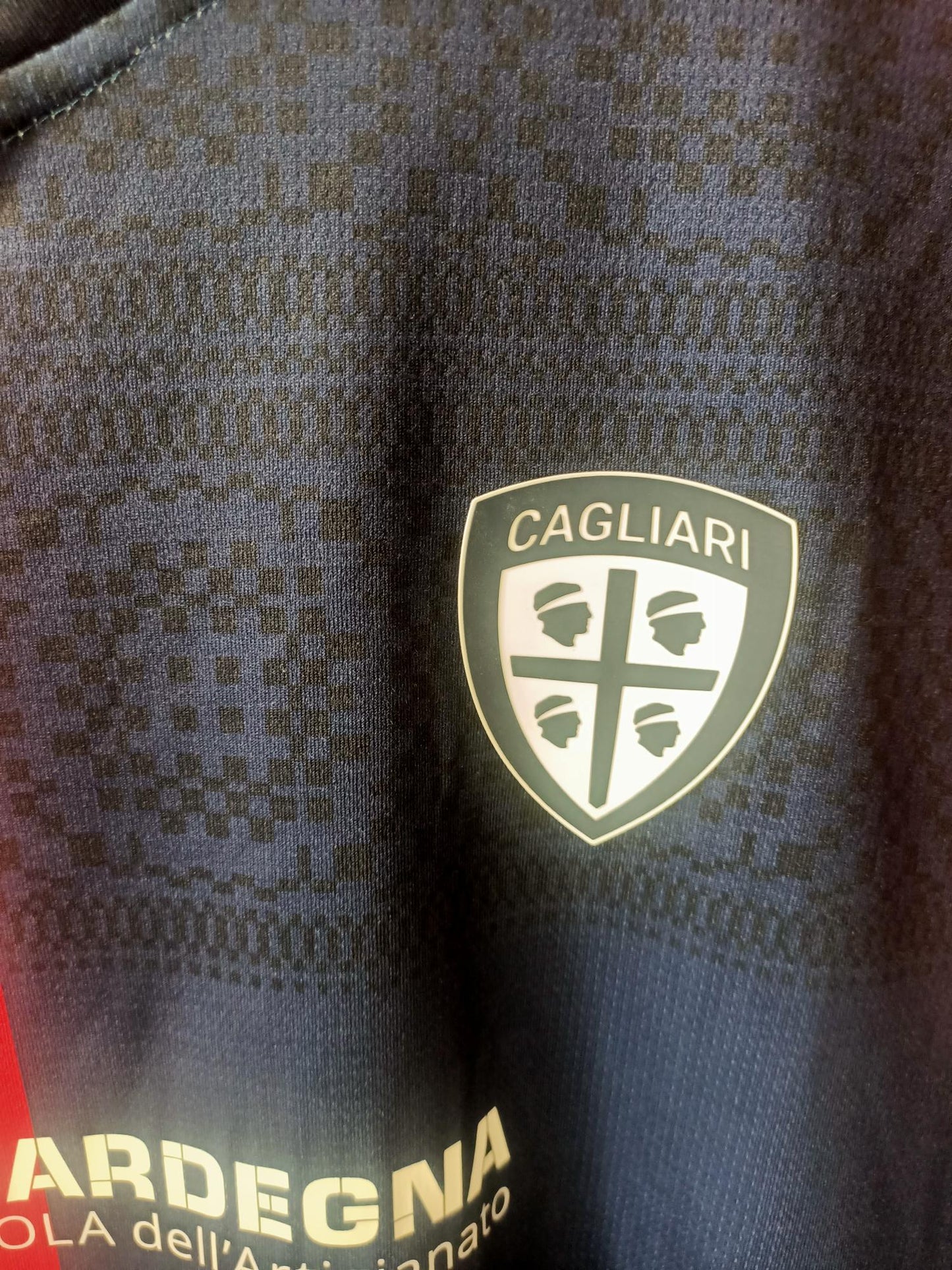 Cagliari Calcio 2022/2023 Home shirt (Large Boys)