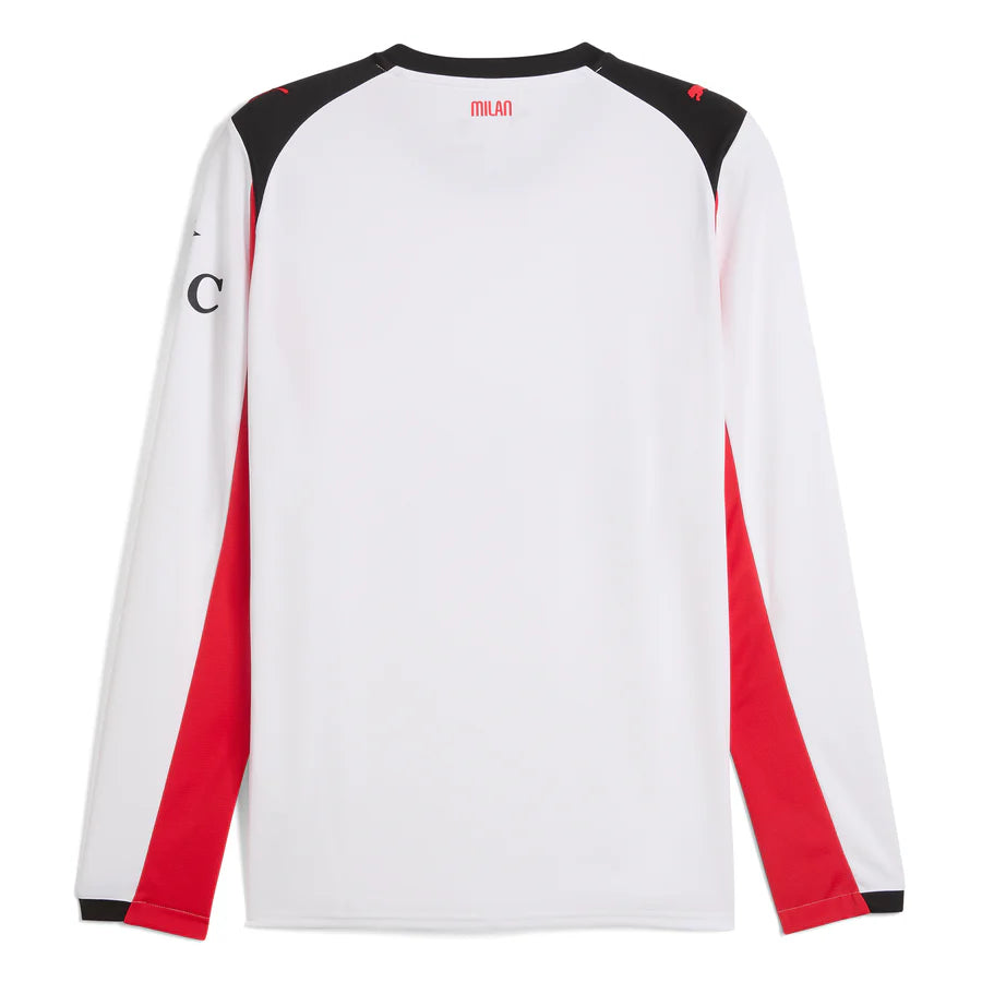 AC Milan 2025-2026 Away Shirt Long Sleeve