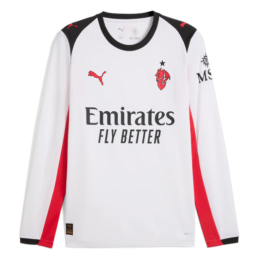 AC Milan 2025-2026 Away Shirt Long Sleeve